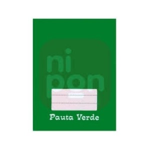 CALIGRAFIA 48 FOLHAS CAPA DURA BROCHURA LINHA VERDE VERTICAL TAMOIO-un