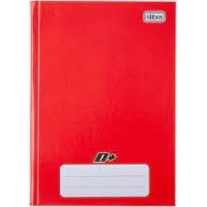 CADERNO BROCHURA 1/4 CAPA DURA 48 FOLHAS VERMELHO TILIBRA MAIS+  - UN
