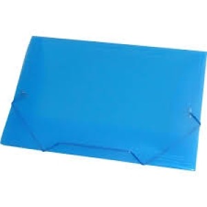 PASTA ABA ELASTICO PLASTICA OFICIO ACP 1021.AZUL - UN